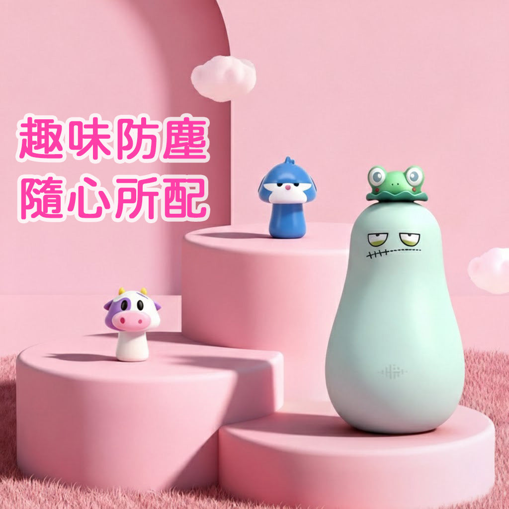 【私密配送】小虎牙 嘟娃吸吮震動按摩器